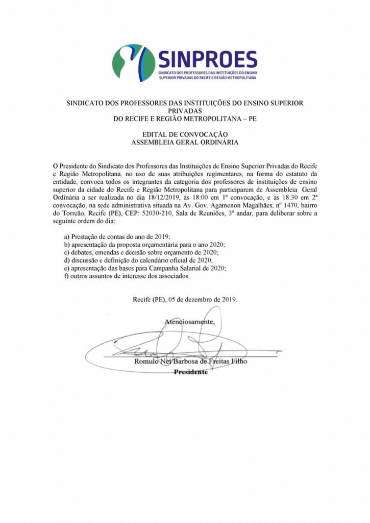 Edital dezembro 19